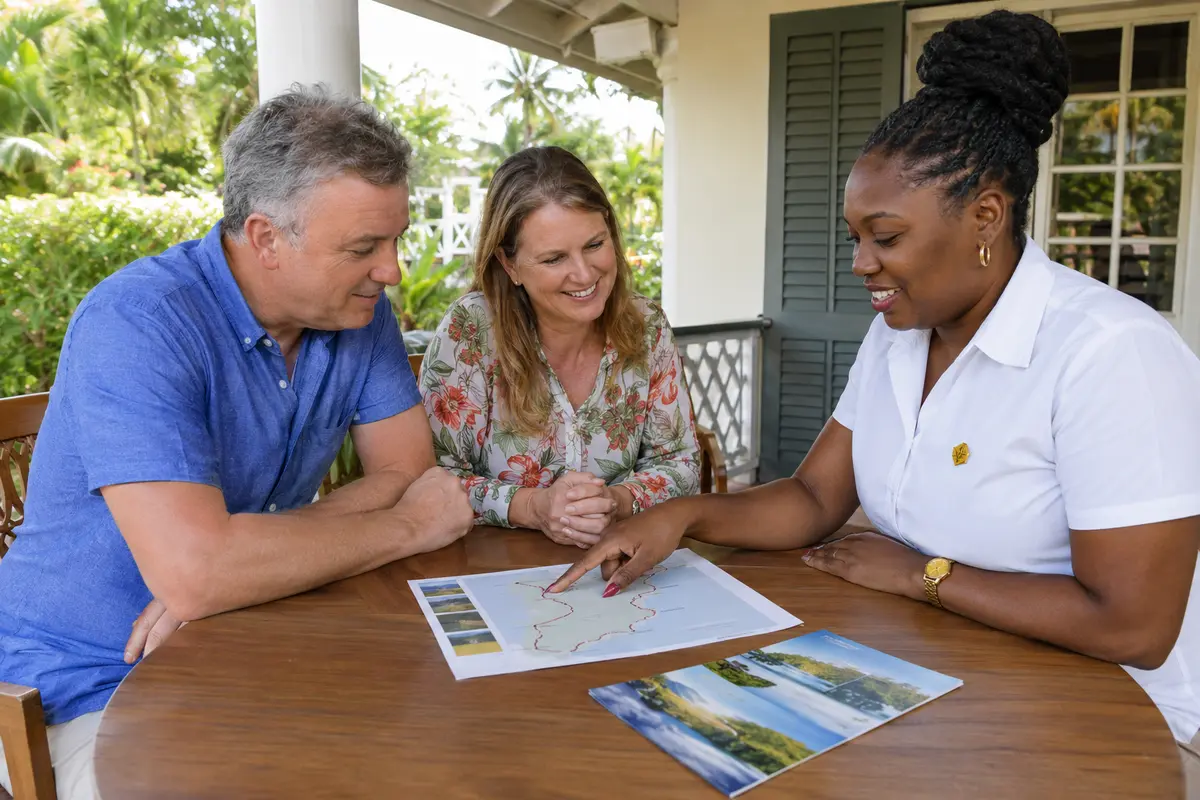 Travelers planning a Jamaica ganja vacation with a local specialist