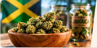 Jamaican cannabis flower