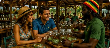 Arrival and herb house experience before Port Antonio