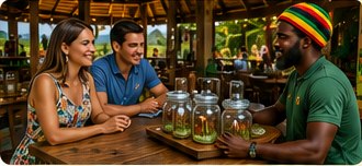 Arrival and herb house experience before Negril