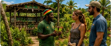 Callaloo Gardens experience in Treasure Beach
