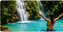 Jamaica nature and ganja culture