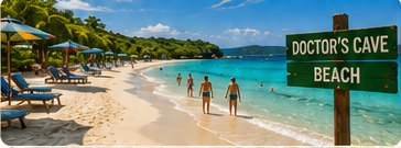 Doctor's Cave Beach in Montego Bay
