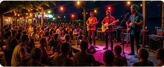 Negril West End and reggae nightlife
