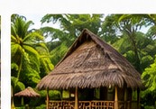Eco lodge in tropical Jamaica