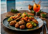 Jamaican food and drinks