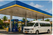 Gas station in Jamaica