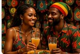 Couple enjoying Jamaica