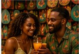 Couple enjoying Jamaica