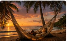 Romantic Jamaica hammock
