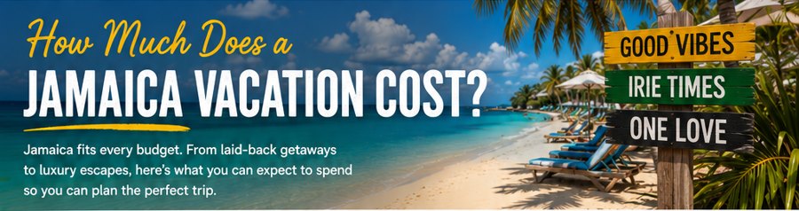 How Much Does a Jamaica Vacation Cost? Jamaica fits every budget. From laid-back getaways to luxury escapes, here’s what you can expect to spend so you can plan the perfect trip.