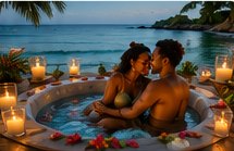 Romantic Jamaica evening
