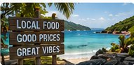 Affordable local food in Jamaica