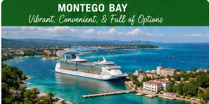 Montego Bay coastline and resort area