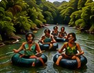 River rafting in Jamaica