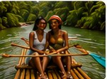 River rafting in Jamaica