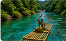 Rafting in Jamaica