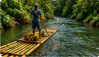 Jamaica rafting