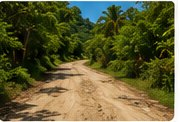 Rural Jamaica road