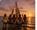 Sunset cruise in Jamaica