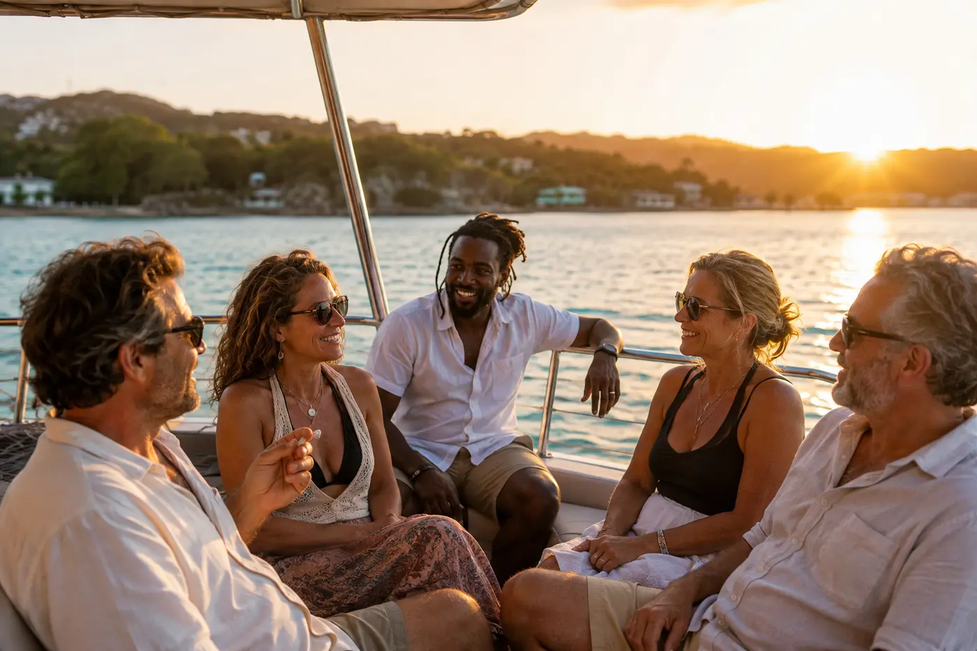 Ganja-friendly sunset cruise in Jamaica