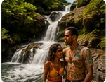 Jamaica waterfall adventure