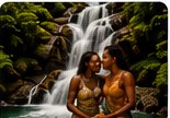 Jamaica waterfall