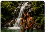 Jamaica waterfall