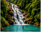 Jamaica waterfall